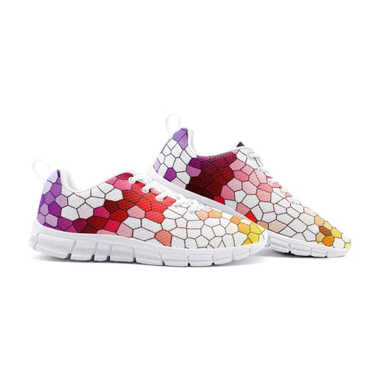 VIPER 54TV Mosaic Abstract 01 Unisex Sneakers ALL IN 1 WORLD