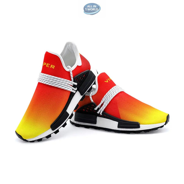 lightweight unisex sneakers Red & Yellow – Style 55TR