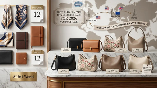 Top Trendy Compact City Shoulder Bags for 2026 You Must Have ALL IN 1 WORLD