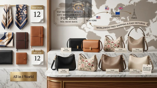Top Trendy Compact City Shoulder Bags for 2026 You Must Have ALL IN 1 WORLD