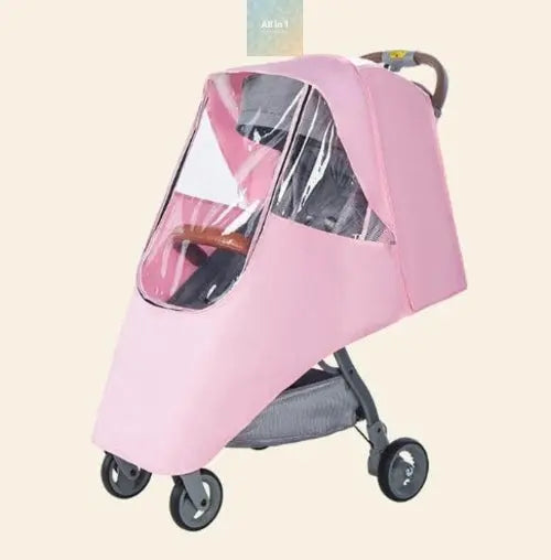 Universal Baby Stroller Warm And Rainproof Cover Crimson Medea