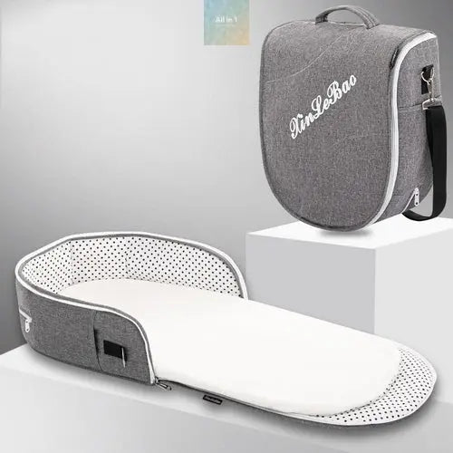 Portable Removable Folding Crib Baby Bed Mammy Bag Crimson Medea