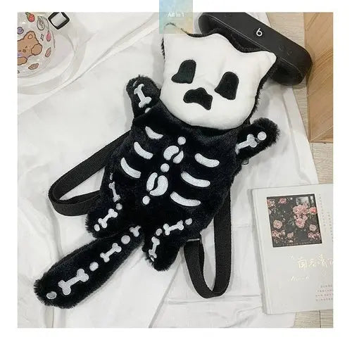 Cute Backpack Funny Stuffed Toy Doll Pillow Crimson Medea