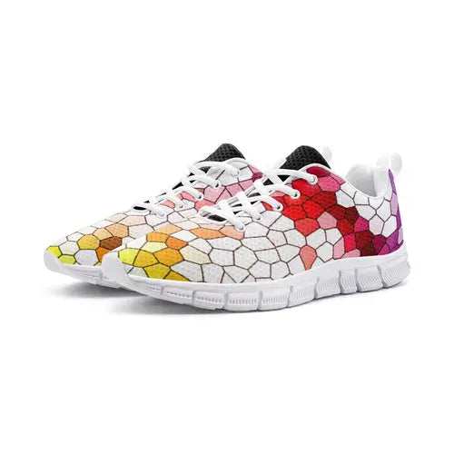 VIPER 54TV Mosaic Abstract 01 Unisex Sneakers ALL IN 1 WORLD