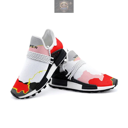 VIPER Style 55TR abstract unisex lightweight sneakers - breathable mesh lace-up trainers - ALL IN 1 WORLD