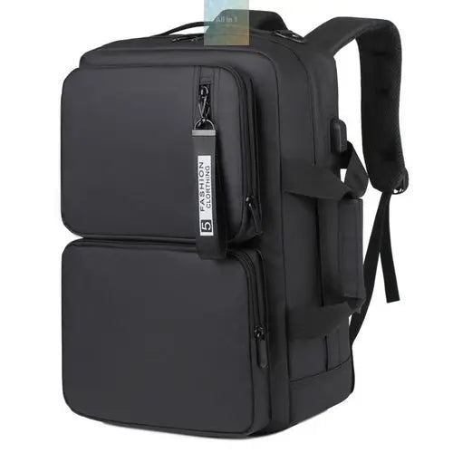 Multifunctional Backpack Large Capacity Business Laptop Bag Leisure Crimson Medea