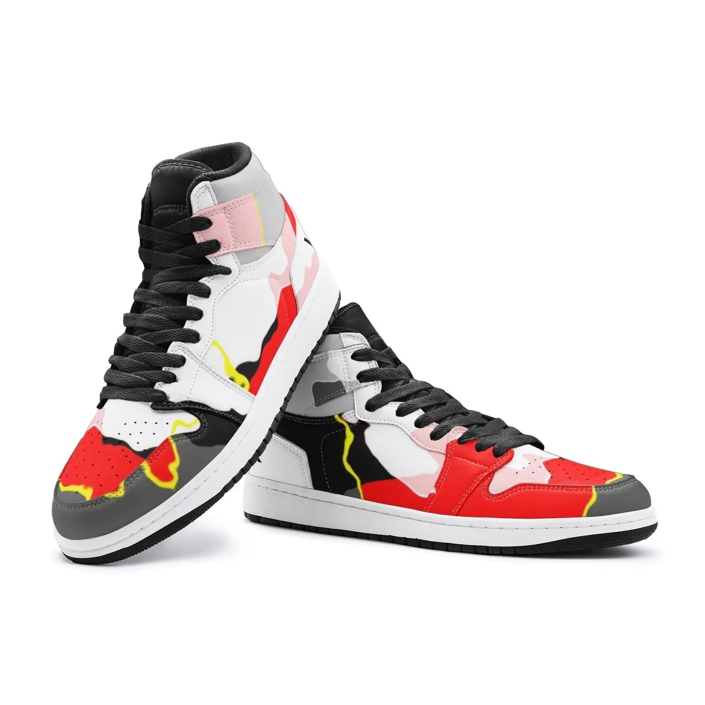 VIPER 55TO RBW Abstract High-Top Sneakers ALL IN 1 WORLD