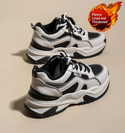 Women's thick-sole sneaker, colour option