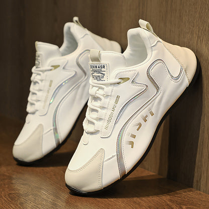 Lightweight colorblock sneaker, sole detail