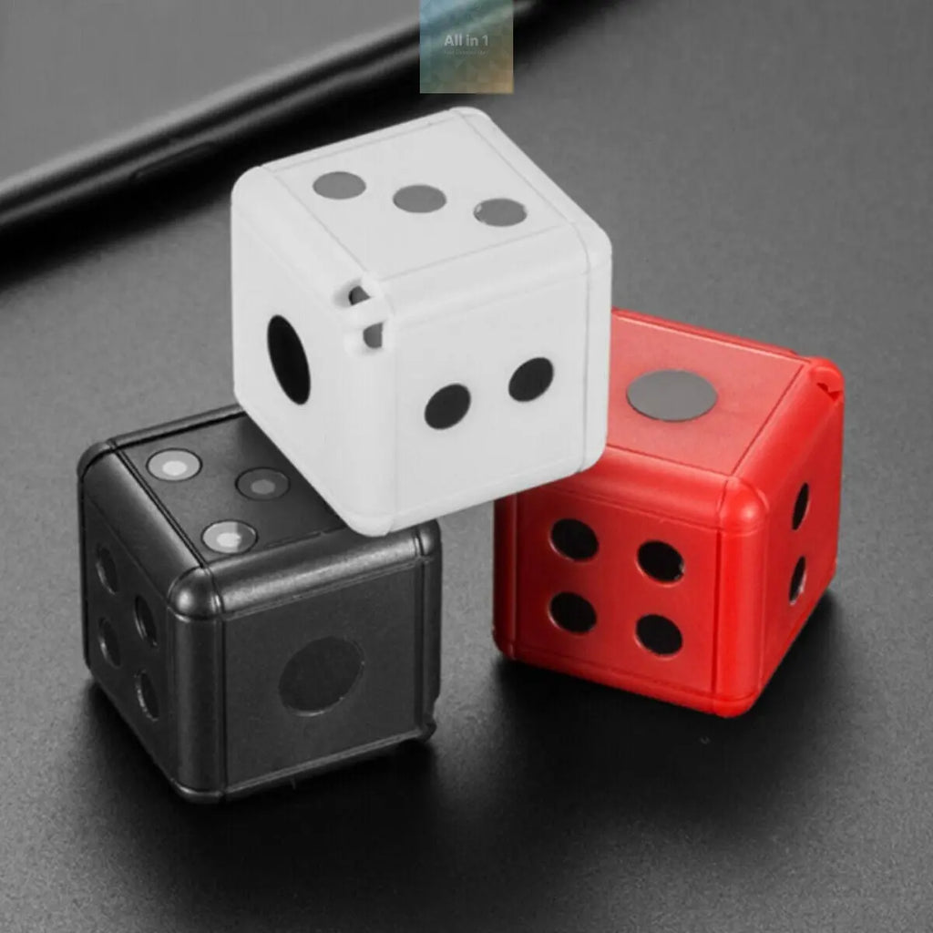 Mini Dice Camera Home Security Night Vision HD 1080P Motion Detection Puce Gaia