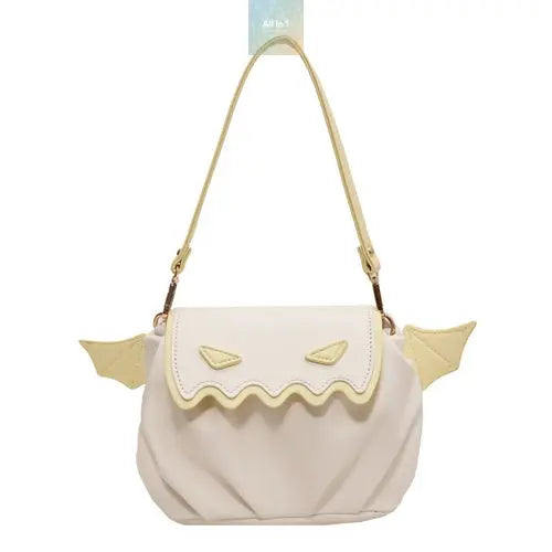 Funny Crossbody Bag Halloween Pumpkin Cartoon Shoulder Bags With Small Crimson Medea