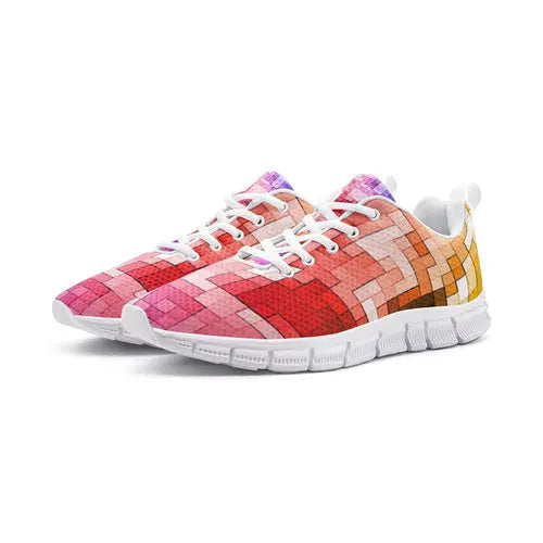 VIPER 54TV Geometric Mosaic Unisex Sneakers ALL IN 1 WORLD