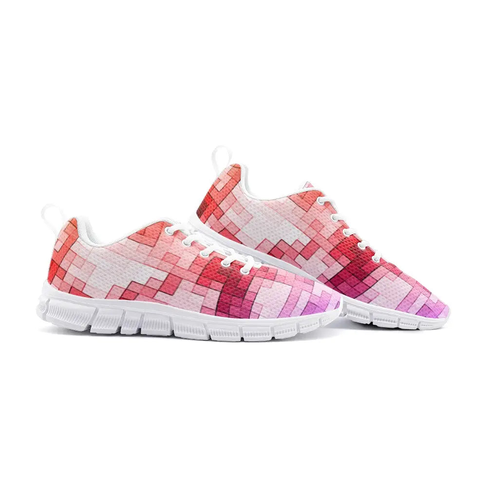VIPER 54TV Geometric Mosaic Unisex Sneakers ALL IN 1 WORLD