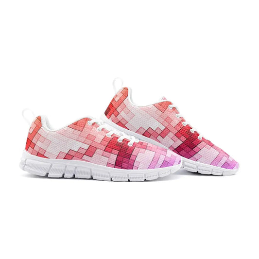 VIPER 54TV Geometric Mosaic Unisex Sneakers ALL IN 1 WORLD