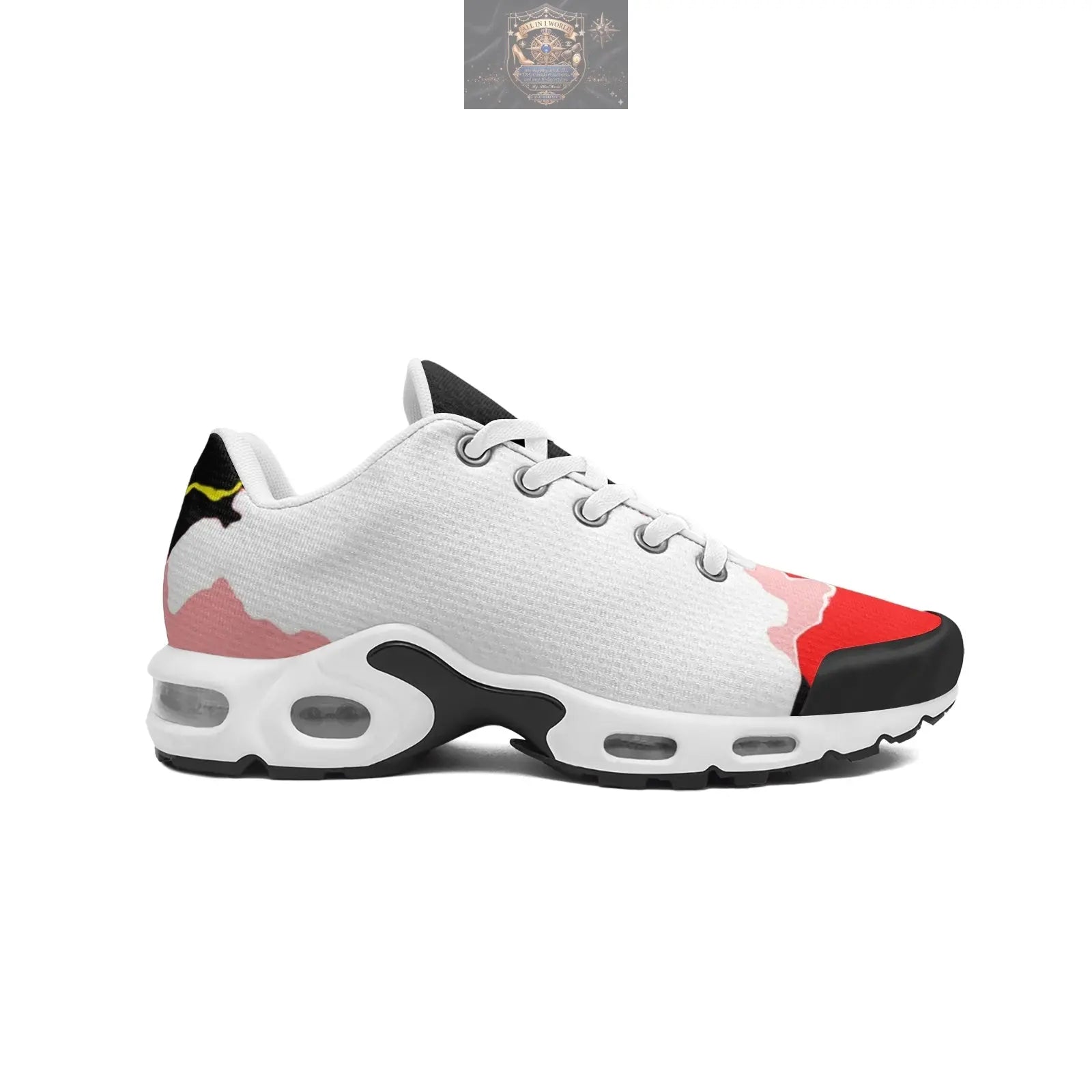 VIPER Style 55TT abstract unisex mesh Eco-Flex sneakers with TPU arch detail - lightweight trainers - ALL IN 1 WORLD