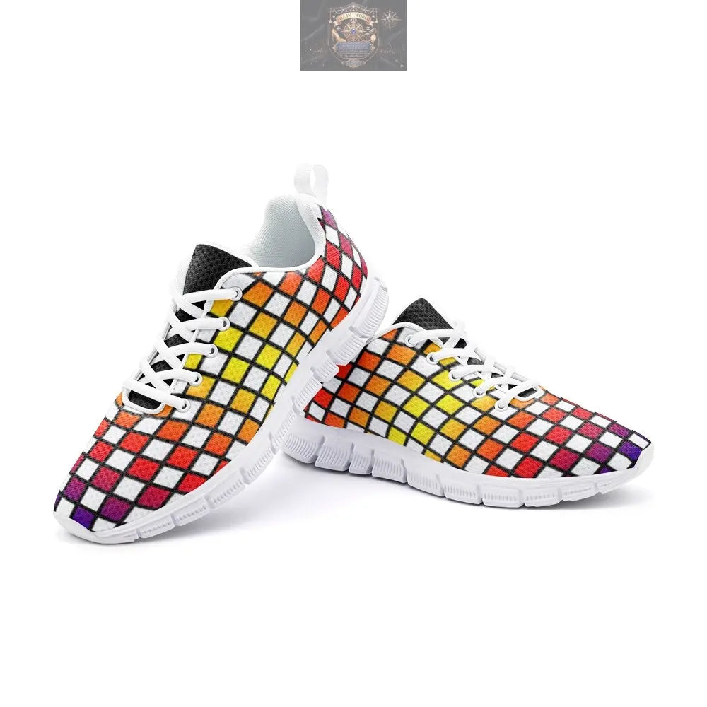 VIPER Style 54TV cube unisex lightweight athletic running sneakers - breathable mesh trainers - ALL IN 1 WORLD