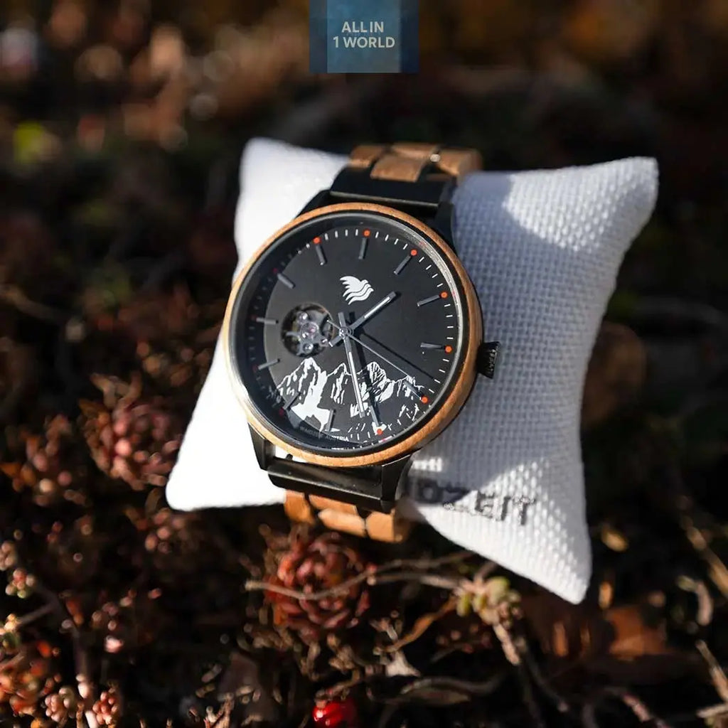 Waidzeit Dachstein Automatic Watch Wine Barrel Gentlemen - Limited all in 1 world