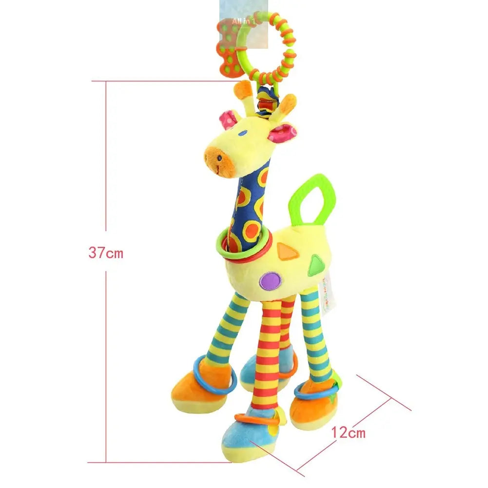 Soft Giraffe Animal Plush Infant Baby Development  @All in 1 world - All in 1 world