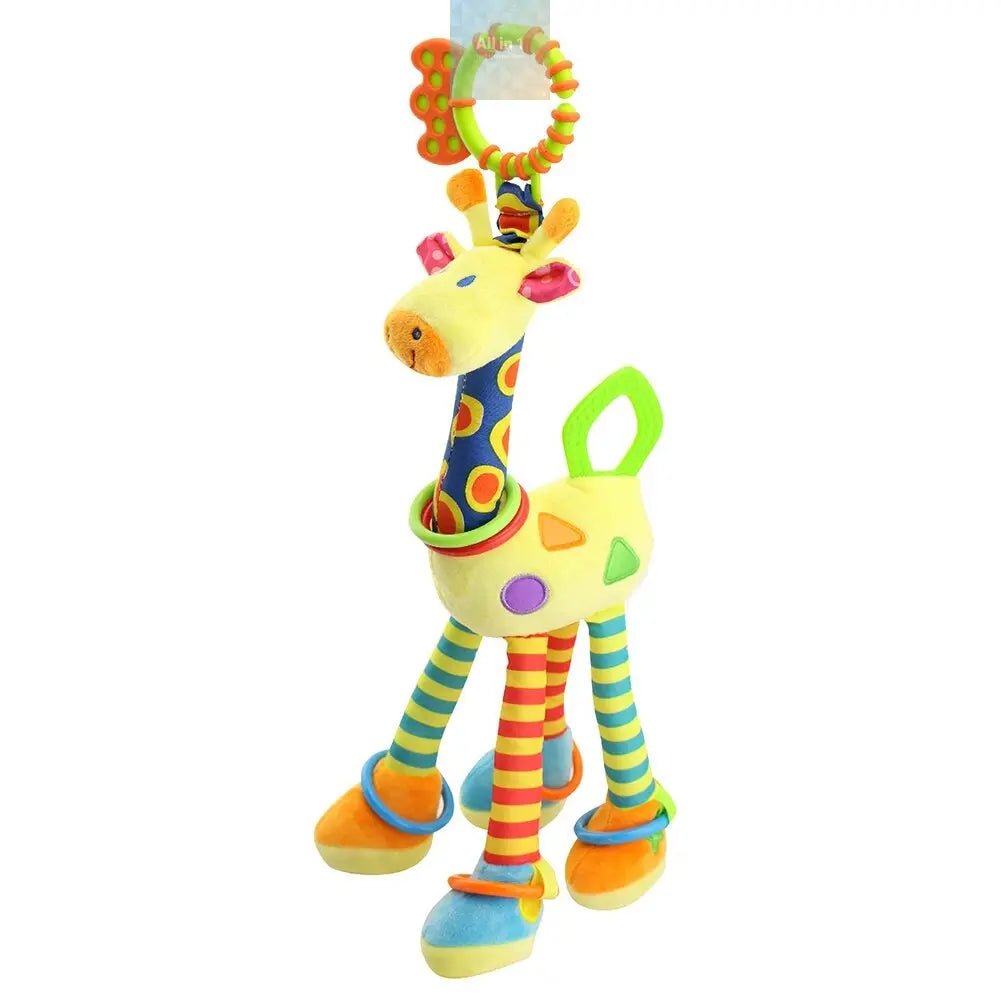 Soft Giraffe Animal Plush Infant Baby Development  @All in 1 world - All in 1 world