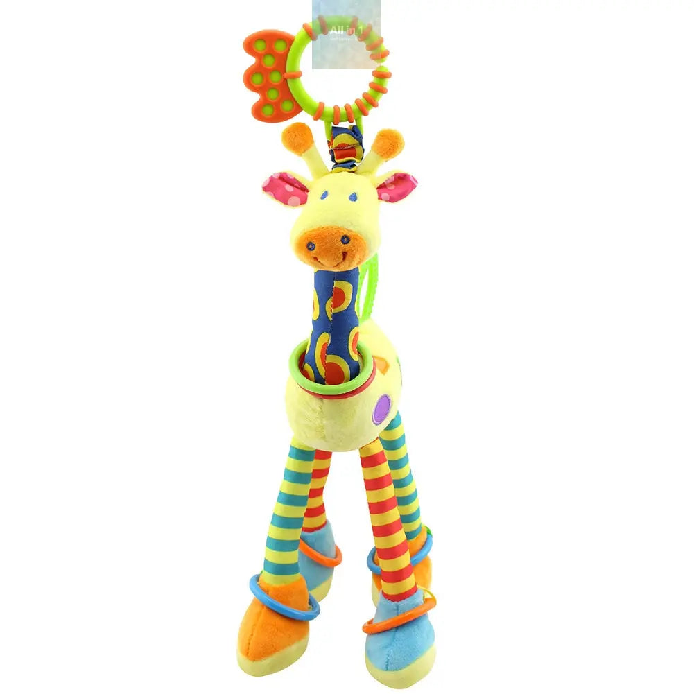 Soft Giraffe Animal Plush Infant Baby Development  @All in 1 world - All in 1 world