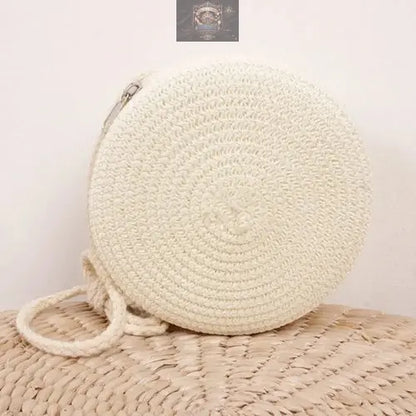 Round Straw Bag ALL IN 1 WORLD