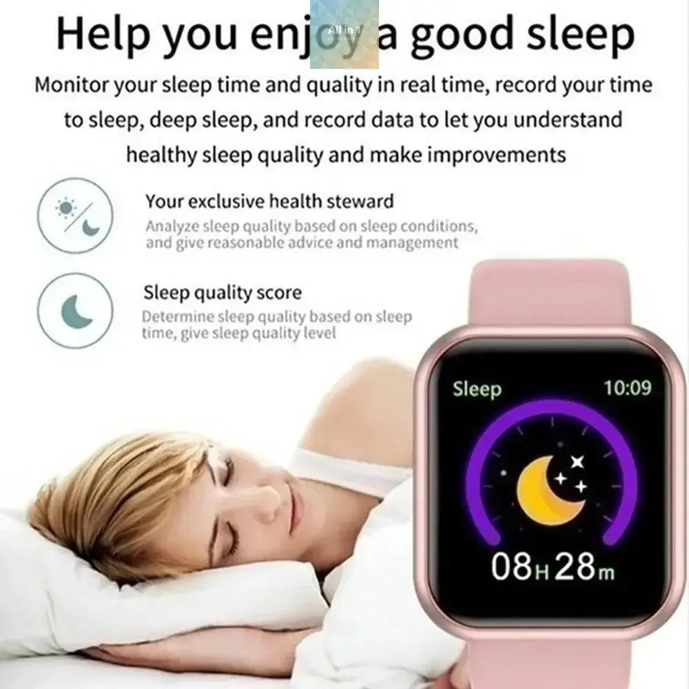 Multifunctional Smart Watch Men Women Bluetooth Connected Phone Music all in 1 world