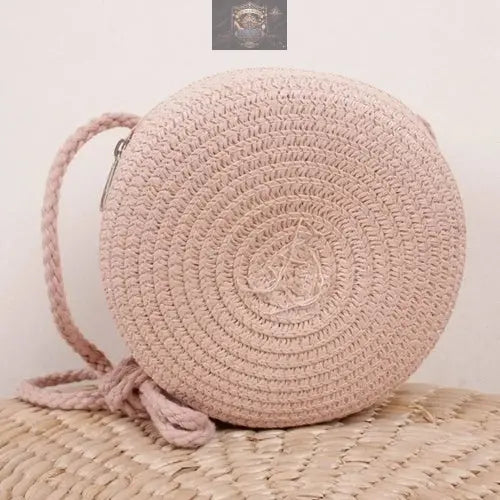 Round Straw Bag ALL IN 1 WORLD