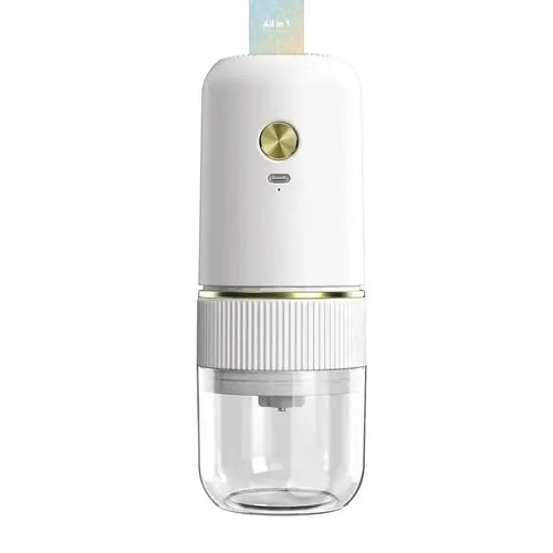 Portable Electric Coffee Grinder Adjustable Grinding Thickness Ceramic @all in 1 world all in 1 world