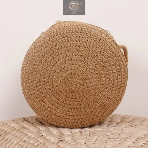 Round Straw Bag ALL IN 1 WORLD