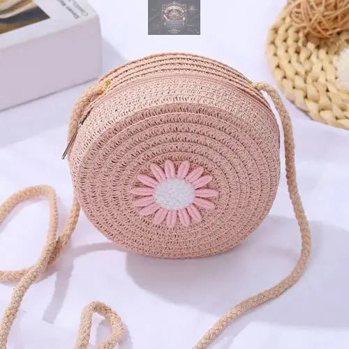 Round Straw Bag ALL IN 1 WORLD