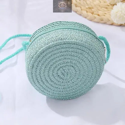 Round Straw Bag ALL IN 1 WORLD