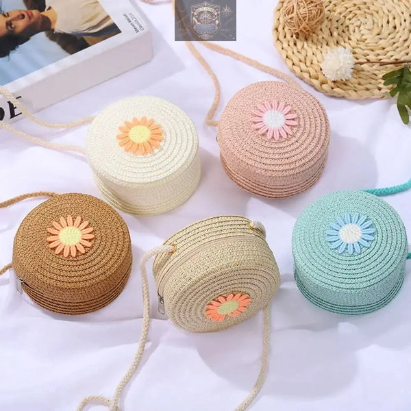 Round Straw Bag