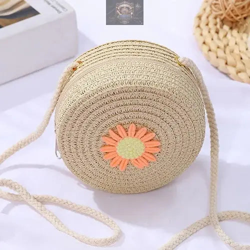 Round Straw Bag ALL IN 1 WORLD