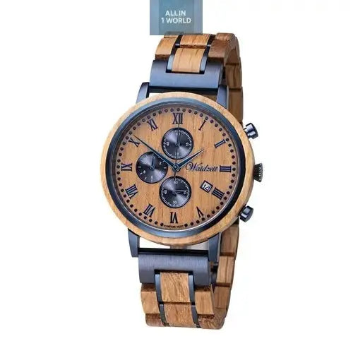 Waidzeit Chronograph RUM barrel Gentlemen watch all in 1 world