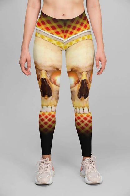 Cephalo all-over print high-waist performance leggings for women - squat-proof compression activewear - ALL IN 1 WORLD