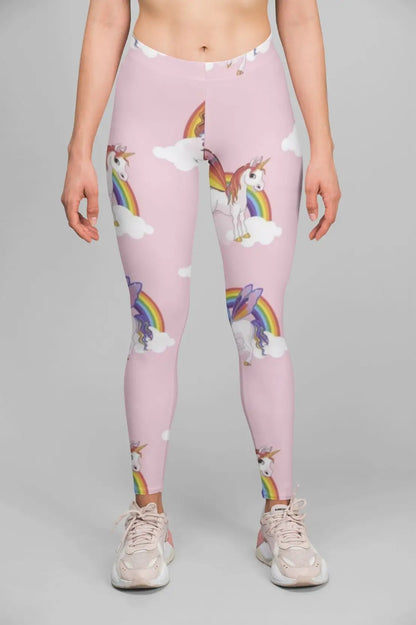 Deydr all-over print high-waist performance leggings for women - squat-proof compression activewear - ALL IN 1 WORLD