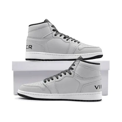 VIPER 55TO Light Grey High-Top Sneakers ALL IN 1 WORLD