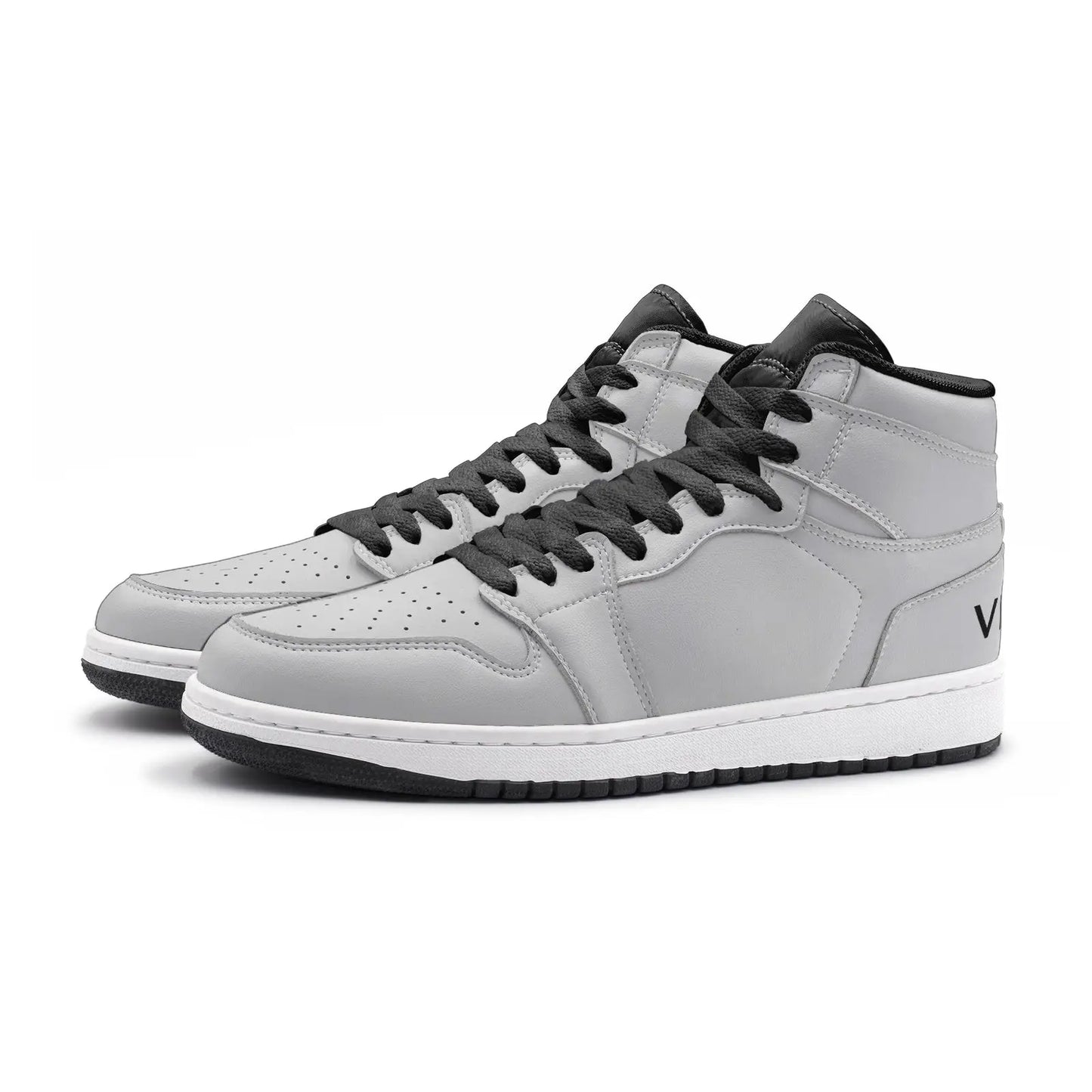 VIPER 55TO Light Grey High-Top Sneakers ALL IN 1 WORLD