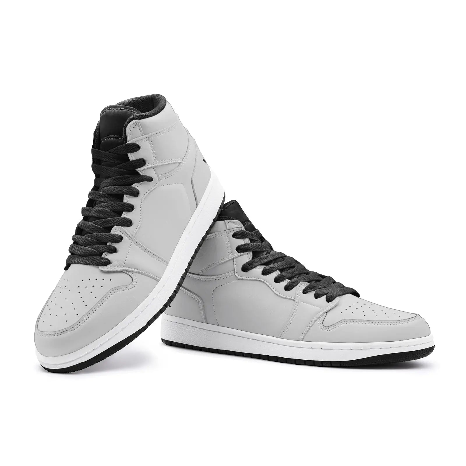 VIPER 55TO Light Grey High-Top Sneakers ALL IN 1 WORLD