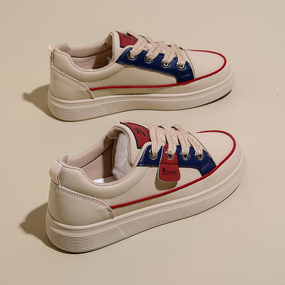 Women's Korean-style platform sneaker, colour option