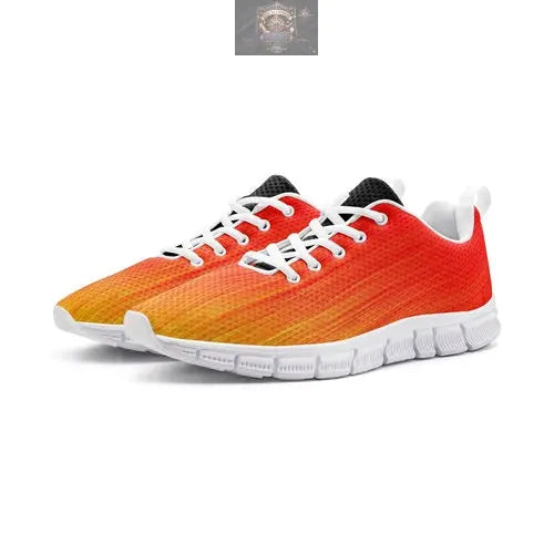VIPER 54TV Red & Yellow Abstract Sneakers ALL IN 1 WORLD