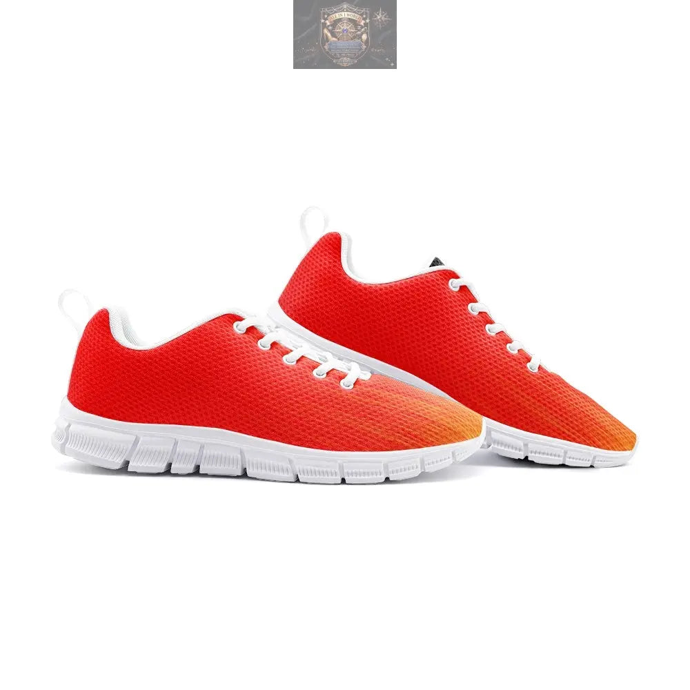 VIPER 54TV Red & Yellow Abstract Sneakers ALL IN 1 WORLD
