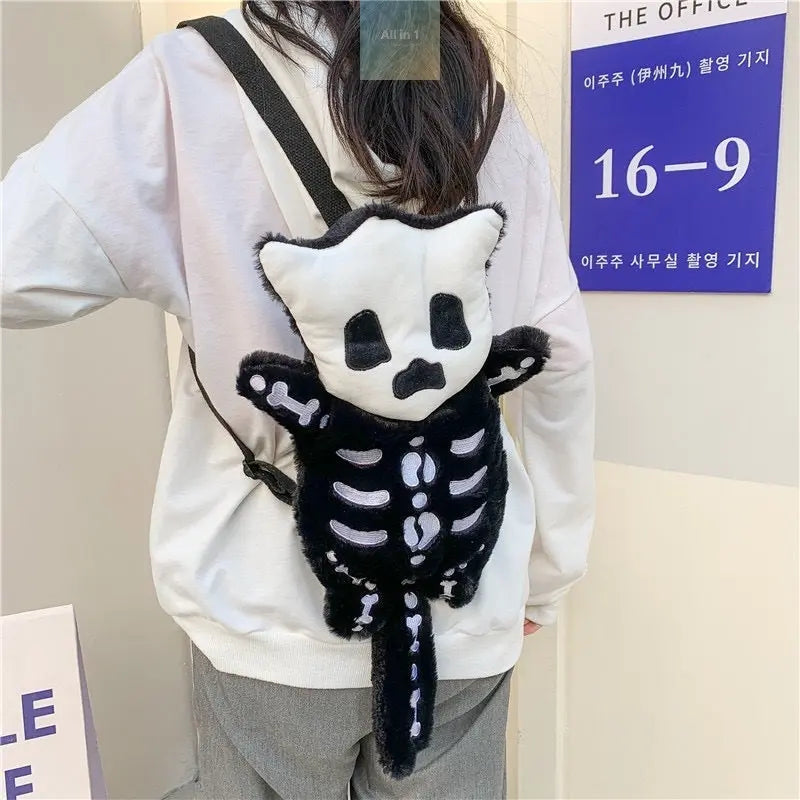 Cute Backpack Funny Stuffed Toy Doll Pillow Crimson Medea