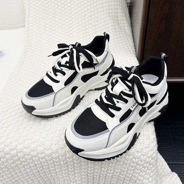 Women's thick-sole sneaker, colour option