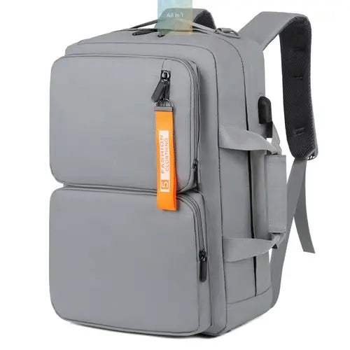 Multifunctional Backpack Large Capacity Business Laptop Bag Leisure Crimson Medea