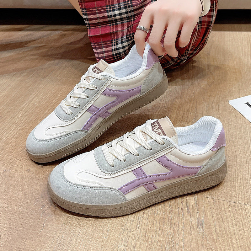 Women's retro Cortez platform sneaker, top view