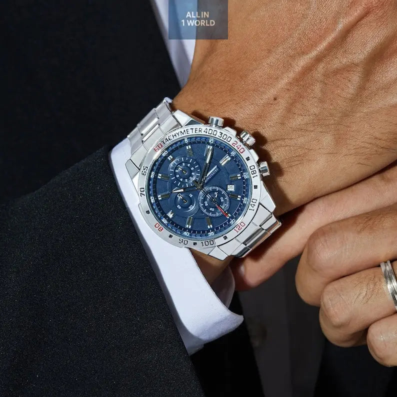 Personalized Mens Watch, Boyfriend Gift, Anniversary Gift all in 1 world