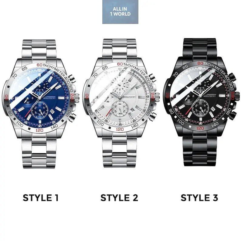 Personalized Mens Watch, Boyfriend Gift, Anniversary Gift all in 1 world