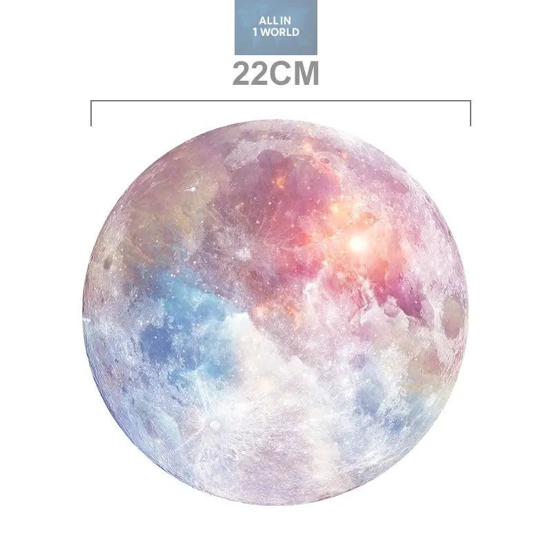 Galaxy Moon Mouse Pad all in 1 world