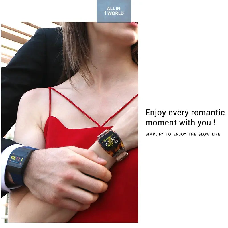 Smart Watch Health Monitor Arc Glass Bracelet all in 1 world